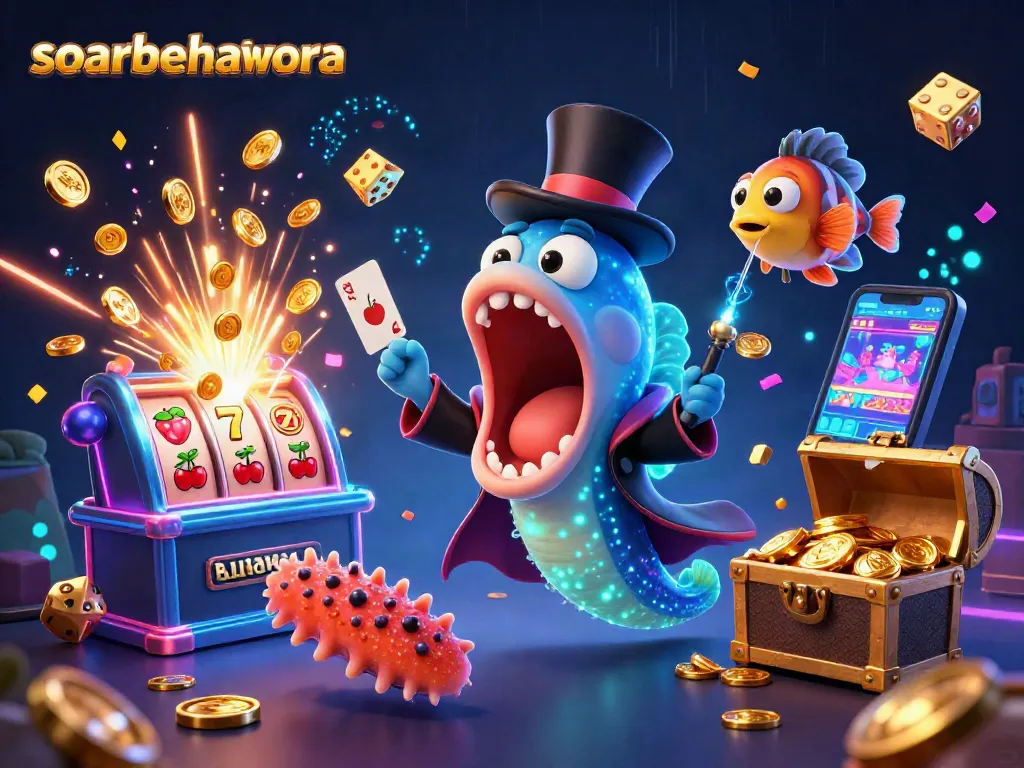 Win big with soarbehaviorwa as the deep-sea characters perform thrilling casino magic.