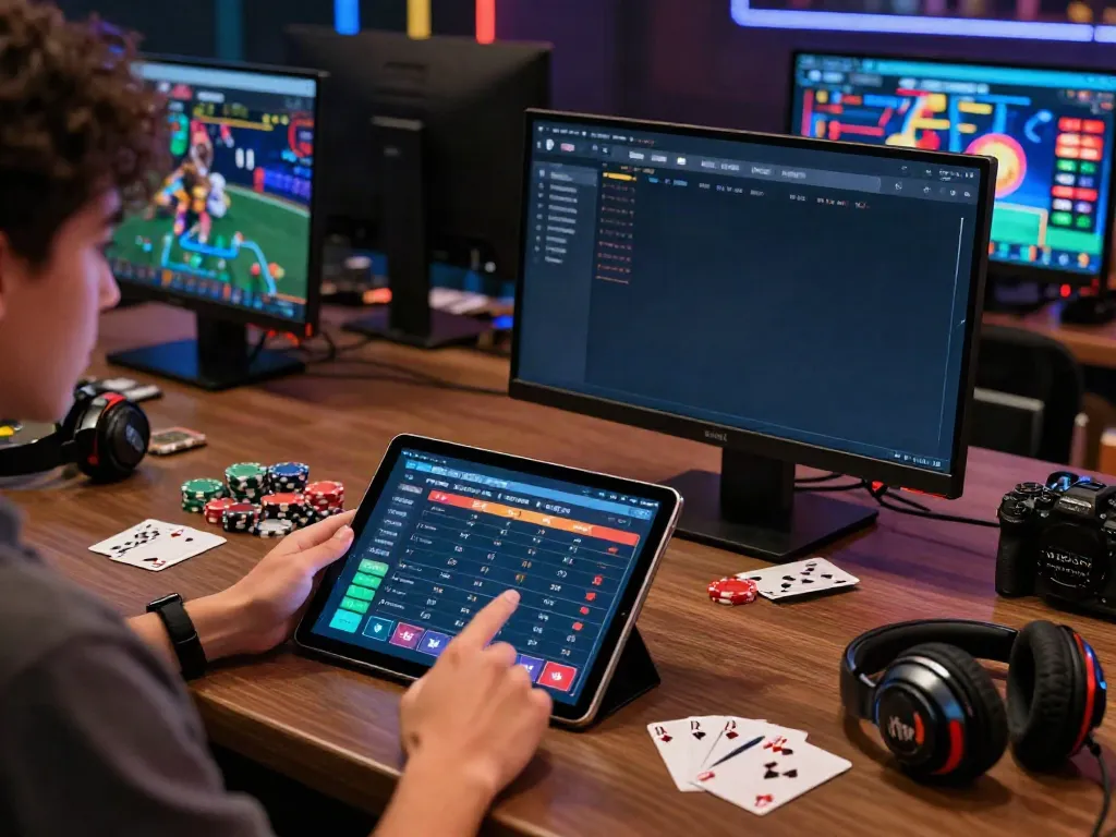 Interactive gaming scene with DA88 interface, showcasing exciting online betting experiences.