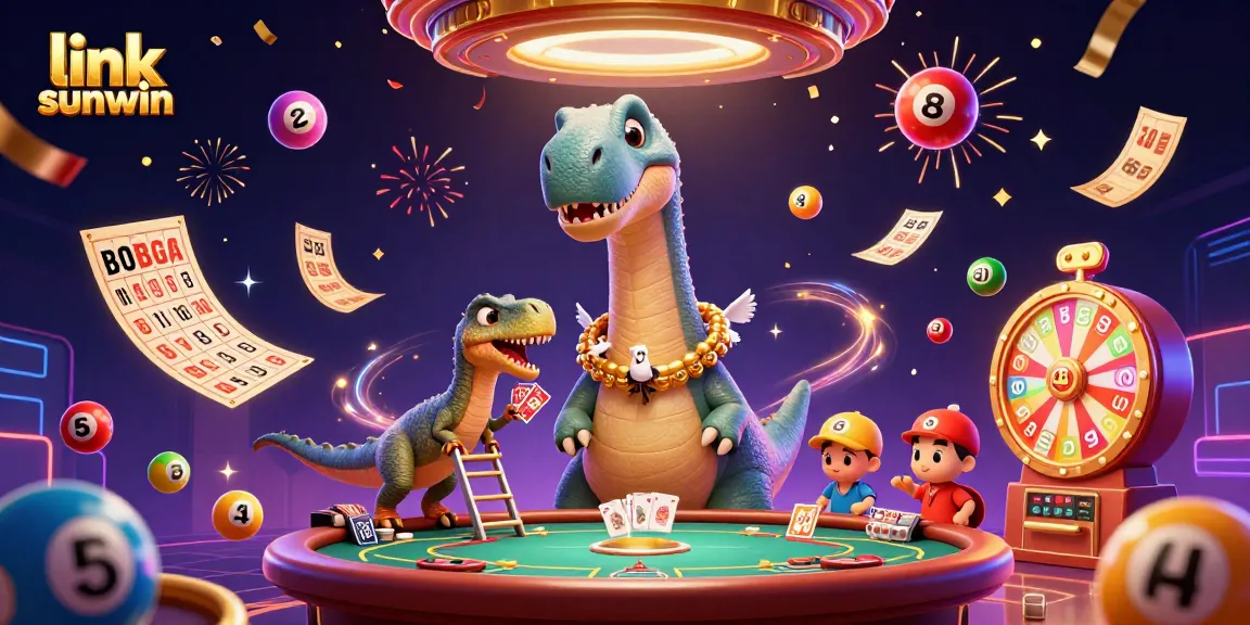 Engage with the vibrant link sunwin casino world featuring stunning 3D characters and lively elements.